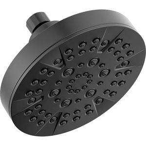 D52535BL Universal Showering Shower Head Shower Accessory - Matte Black