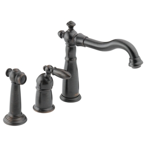 D155RBDST Victorian Single Handle Kitchen Faucet - Venetian Bronze