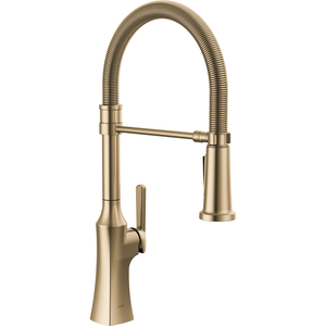 D18887CZDST Ermelo Pull-Out Spray Kitchen Faucet - Champagne Bronze D18887CZDST Ermelo Pull-Out Spray Kitchen Faucet - Champagne Bronze