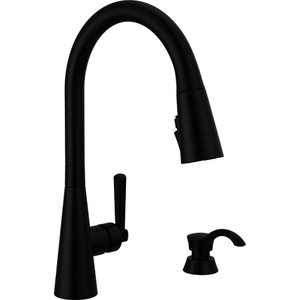 D19893ZBLSDDST Boyd Pull-Out Spray Kitchen Faucet - Matte Black