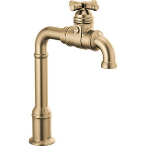 D1990LFCCZ Broderick Single-Hole Bar Faucet - Brilliance Champagne Bronze D1990LFCCZ Broderick Single-Hole Bar Faucet - Brilliance Champagne Bronze