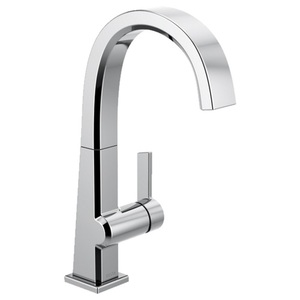 D1993LF Pivotal Single-Hole Bar Faucet - Chrome