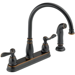 D21996LFOB Windemere Two-Handle Kitchen Faucet - Oil Rubbed Bronze