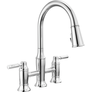 D2384LPRDST Renaldi Pull-Out Spray Kitchen Faucet - Lumicoat Chrome D2384LPRDST Renaldi Pull-Out Spray Kitchen Faucet - Lumicoat Chrome