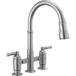 D2390LARDST Broderick Two-Handle Kitchen Faucet - Arctic Stainless