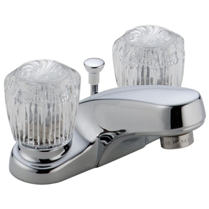 D2522LFMPU Classic 4'' Centerset Bathroom Faucet - Chrome