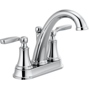 D2532LFTP Woodhurst 4'' Centerset Bathroom Faucet - Chrome