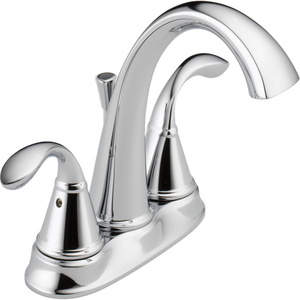 D25706LFECO Zella 4'' Centerset Bathroom Faucet - Chrome