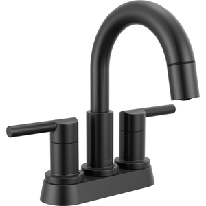 D25749LFBLPD Nicoli Pull-Out Spray Bathroom Faucet - Matte Black