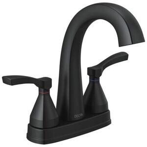 D25775BLMPUDST Stryke 4'' Centerset Bathroom Faucet - Matte Black D25775BLMPUDST Stryke 4'' Centerset Bathroom Faucet - Matte Black