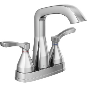 D25776MPUDST Stryke 4'' Centerset Bathroom Faucet - Chrome