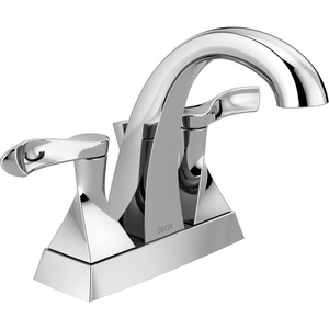 D25841LF Kahlo 4'' Centerset Bathroom Faucet - Chrome