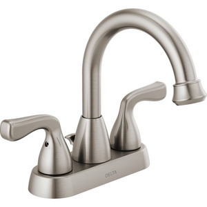 D25911LFSS Foundations 4'' Centerset Bathroom Faucet - Stainless