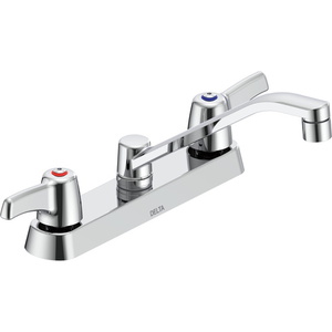 D26C3143 Commercial Wallmount Kitchen Faucet - Chrome