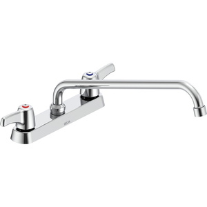 D26C3233S8 Teck Commercial Wallmount Kitchen Faucet - Chrome