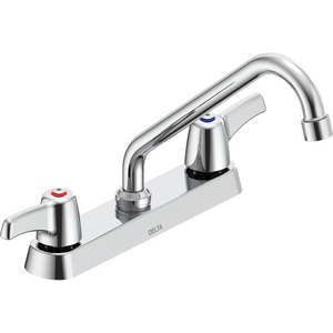 D26T3243 Commercial 8'' Widespread Bathroom Faucet - Chrome