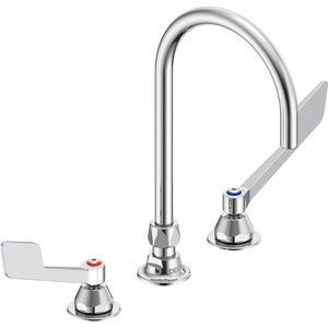 D27C2975 Commercial Commercial Wallmount Kitchen Faucet - Chrome