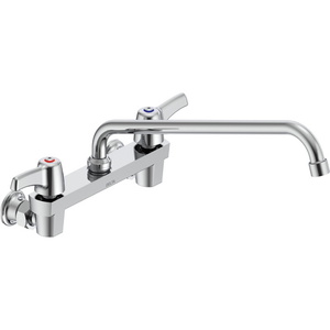 D28C4243S8 Teck Commercial Wallmount Kitchen Faucet - Chrome