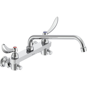 D28C6424 Teck Commercial Wallmount Kitchen Faucet - Chrome