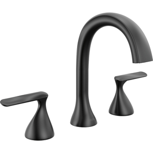 D3545BLDST Bonacci 8'' Widespread Bathroom Faucet - Matte Black