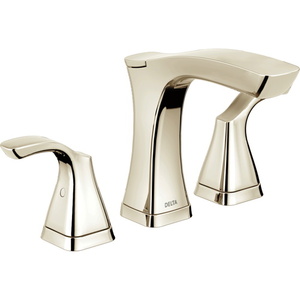 D3552PNMPUDST Tesla 8'' Widespread Bathroom Faucet - Brilliance Polished Nickel