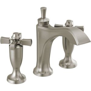 D3557SSMPUDST Dorval 8'' Widespread Bathroom Faucet - Brilliance Stainless