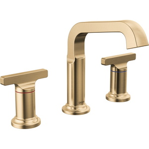 D35587CZPRDST Tetra 8'' Widespread Bathroom Faucet - Lumicoat Champagne Bronze