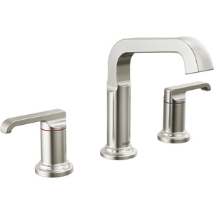 D35589SSPRDST Tetra 8'' Widespread Bathroom Faucet - Lumicoat Stainless