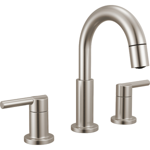 D35749LFSSPD Nicoli Pull-Out Spray Bathroom Faucet - Stainless