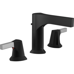 D3574CSMPUDST Zura 8'' Widespread Bathroom Faucet - Matte Black / Chrome D3574CSMPUDST Zura 8'' Widespread Bathroom Faucet - Matte Black / Chrome