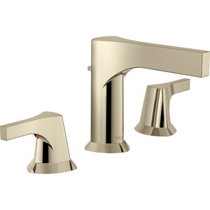 D3574PNMPUDST Zura 8'' Widespread Bathroom Faucet - Brilliance Polished Nickel