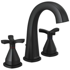 D357756BLMPUDST Stryke 8'' Widespread Bathroom Faucet - Matte Black D357756BLMPUDST Stryke 8'' Widespread Bathroom Faucet - Matte Black