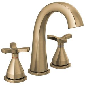 D357756CZMPUDST Stryke 8'' Widespread Bathroom Faucet - Brilliance Champagne Bronze D357756CZMPUDST Stryke 8'' Widespread Bathroom Faucet - Brilliance Champagne Bronze