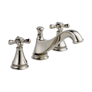 D3595LFPNMPULHP/DH295PN Cassidy 8'' Widespread Bathroom Faucet - Brilliance Polished Nickel