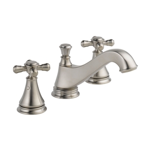 D3595LFSSMPULHP/DH295SS Cassidy 8'' Widespread Bathroom Faucet - Brilliance Stainless