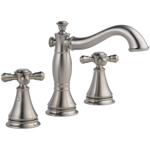 D3597LFSSMPULHP/DH295SS Cassidy 8'' Widespread Bathroom Faucet - Brilliance Stainless D3597LFSSMPULHP/DH295SS Cassidy 8'' Widespread Bathroom Faucet - Brilliance Stainless