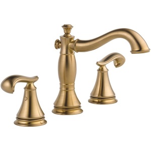 D3597LFCZMPULHP/DH298CZ Cassidy 8'' Widespread Bathroom Faucet - Brilliance Champagne Bronze D3597LFCZMPULHP/DH298CZ Cassidy 8'' Widespread Bathroom Faucet - Brilliance Champagne Bronze