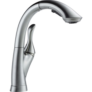 D4153ARDST Linden Pull-Out Spray Kitchen Faucet - Arctic Stainless