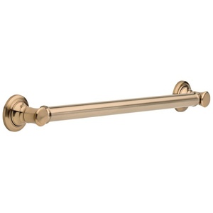 D41624CZ Grab Bar Bathroom Accessory - Brilliance Champagne Bronze D41624CZ Grab Bar Bathroom Accessory - Brilliance Champagne Bronze