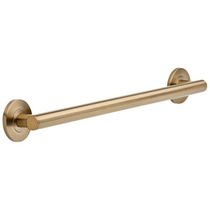 D41824CZ Grab Bar Bathroom Accessory - Brilliance Champagne Bronze D41824CZ Grab Bar Bathroom Accessory - Brilliance Champagne Bronze