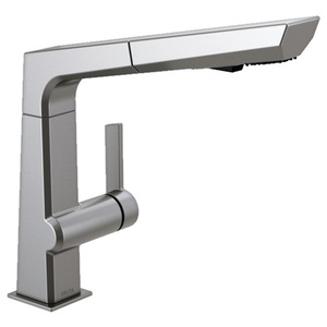 D4193ARDST Pivotal Pull-Out Spray Kitchen Faucet - Arctic Stainless