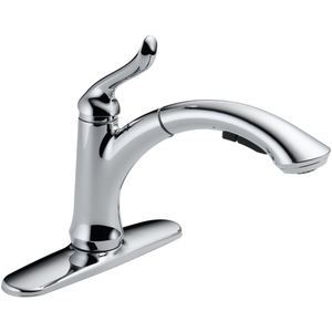 D4353DST Linden Pull-Out Spray Kitchen Faucet - Chrome