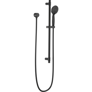 D51361BL Universal Showering Hand Held Shower - Slide Bar Mount Shower Accessory - Matte Black