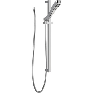 D51552 Tesla Hand Held Shower - Slide Bar Mount Shower Accessory - Chrome
