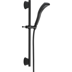 D51579BL Hand Held Shower - Slide Bar Mount Shower Accessory - Matte Black D51579BL Hand Held Shower - Slide Bar Mount Shower Accessory - Matte Black