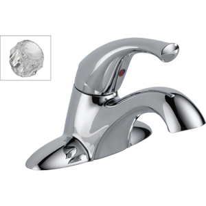 D521ECODSTA 4'' Centerset Bathroom Faucet - Chrome
