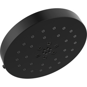 D52488BL Universal Showering Shower Head Shower Accessory - Matte Black