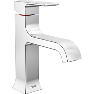 D539MPUDST Velum Single Hole Bathroom Faucet - Chrome