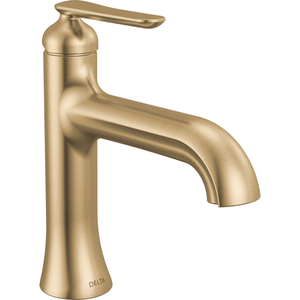 D545CZPRLPUDST Bonacci Single Hole Bathroom Faucet - Lumicoat Champagne Bronze