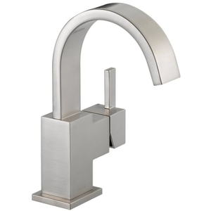 D553LFSS Vero Single Hole Bathroom Faucet - Brilliance Stainless